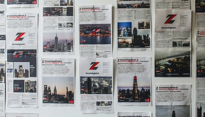 Newsletter subscription illustration for Z Investigations Newsletter subscription illustration for Z Investigations